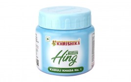 Khrishika Hing Kabuli Khada No.1   Plastic Container  100 grams